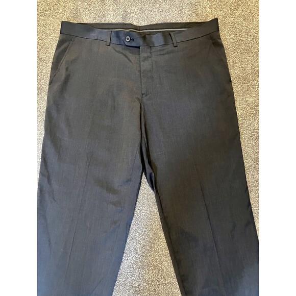 Combatant Gentlemen Men’s Dress Pants Black 36‎ X 30 Wool Blend - Picture 2 of 5